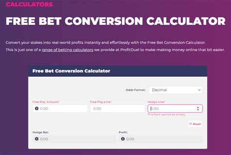 freebet conversion|Free Play Calculator .